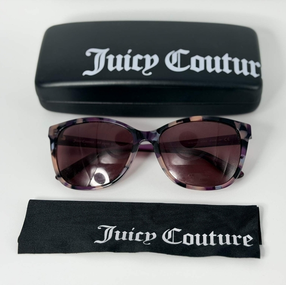 Juicy Couture Accessories - 🕶️ NEW - Juicy Couture Women’s Purple Tortoiseshell Sunglasses - RARE